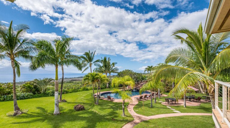 Yard at Maui Recovery in Lahaina, Maui
